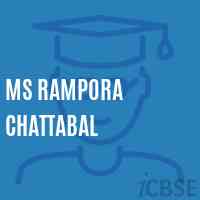 Ms Rampora Chattabal Middle School Logo