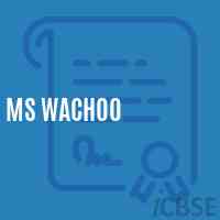 Ms Wachoo Middle School Logo