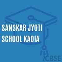 Sanskar Jyoti School Kadia Logo