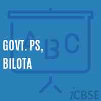 Govt. Ps, Bilota Primary School Logo