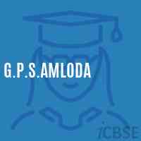 G.P.S.Amloda Primary School Logo