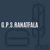 G.P.S.Ranatfala Primary School Logo