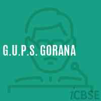 G.U.P.S. Gorana Middle School Logo