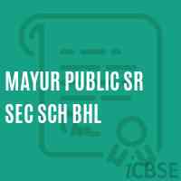 Mayur Public Sr Sec Sch Bhl High School Logo