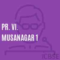 Pr. Vi. Musanagar 1 Primary School Logo