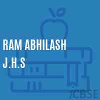Ram Abhilash J.H.S Middle School Logo