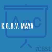 K.G.B.V. Maya Middle School Logo