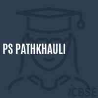 Ps Pathkhauli Primary School Logo