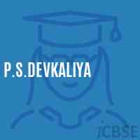 P.S.Devkaliya Primary School Logo