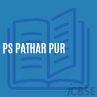 Ps Pathar Pur Primary School Logo