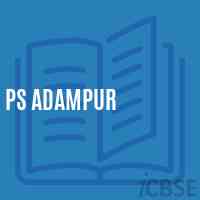 Ps Adampur Primary School Logo