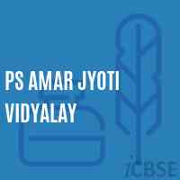 Ps Amar Jyoti Vidyalay Primary School Logo