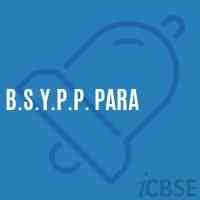 B.S.Y.P.P. Para Primary School Logo