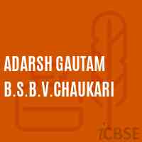 Adarsh Gautam B.S.B.V.Chaukari Primary School Logo
