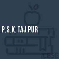 P.S.K. Taj Pur Primary School Logo