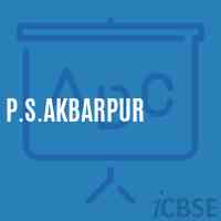 P.S.Akbarpur Primary School Logo