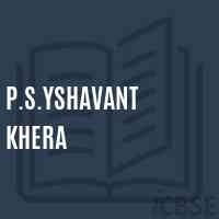 P.S.Yshavant Khera Primary School Logo
