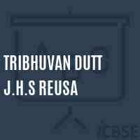 Tribhuvan Dutt J.H.S Reusa High School Logo