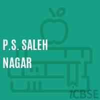 P.S. Saleh Nagar Primary School Logo