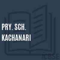 Pry. Sch. Kachanari Primary School Logo