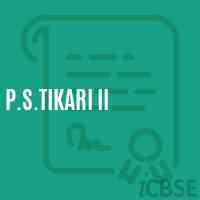 P.S.Tikari Ii Primary School Logo