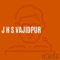 J H S Vajidpur Middle School Logo
