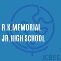 R.K.Memorial Jr.High School Logo