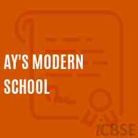 Ay'S Modern School Logo
