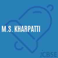 M.S. Kharpatti Middle School Logo