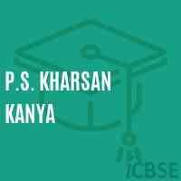 P.S. Kharsan Kanya Primary School Logo