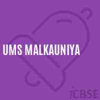 Ums Malkauniya Middle School Logo