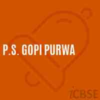 P.S. Gopi Purwa Primary School Logo