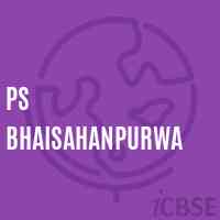 Ps Bhaisahanpurwa Primary School Logo