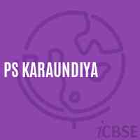 Ps Karaundiya Primary School Logo