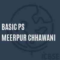 Basic Ps Meerpur Chhawani Primary School Logo