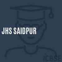 Jhs Saidpur Middle School Logo