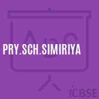 Pry.Sch.Simiriya Primary School Logo