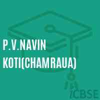 P.V.Navin Koti(Chamraua) Primary School Logo