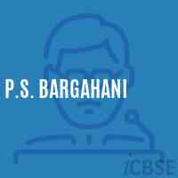 P.S. Bargahani Primary School Logo