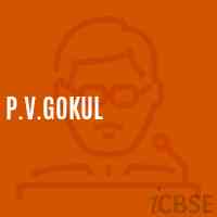P.V.Gokul Primary School Logo