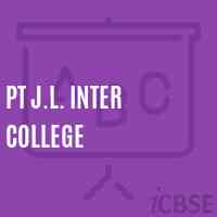 Pt J.L. Inter College High School Logo
