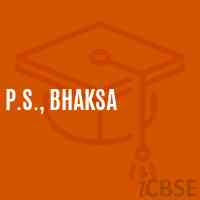 P.S., Bhaksa Primary School Logo