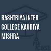 Rashtriya Inter College Kaudiya Mishra High School Logo