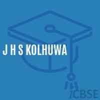 J H S Kolhuwa Middle School Logo