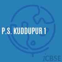 P.S. Kuddupur 1 Primary School Logo