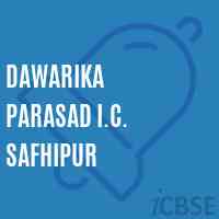 Dawarika Parasad I.C. Safhipur Senior Secondary School Logo
