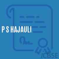 P S Hajauli Primary School Logo
