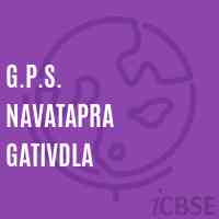 G.P.S. Navatapra Gativdla Primary School Logo