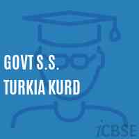Govt S.S. Turkia Kurd Secondary School Logo
