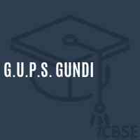 G.U.P.S. Gundi Middle School Logo